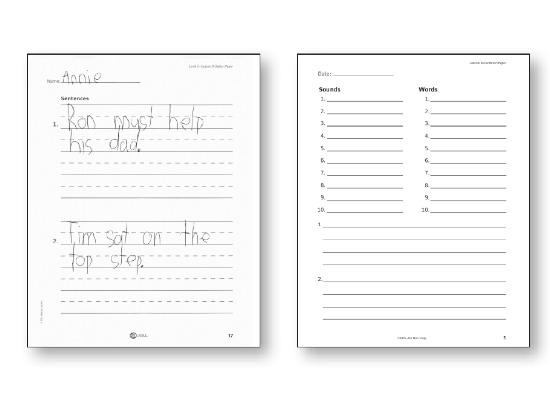 spire-sentence-dictation-2 spire-sentence-dictation-2
